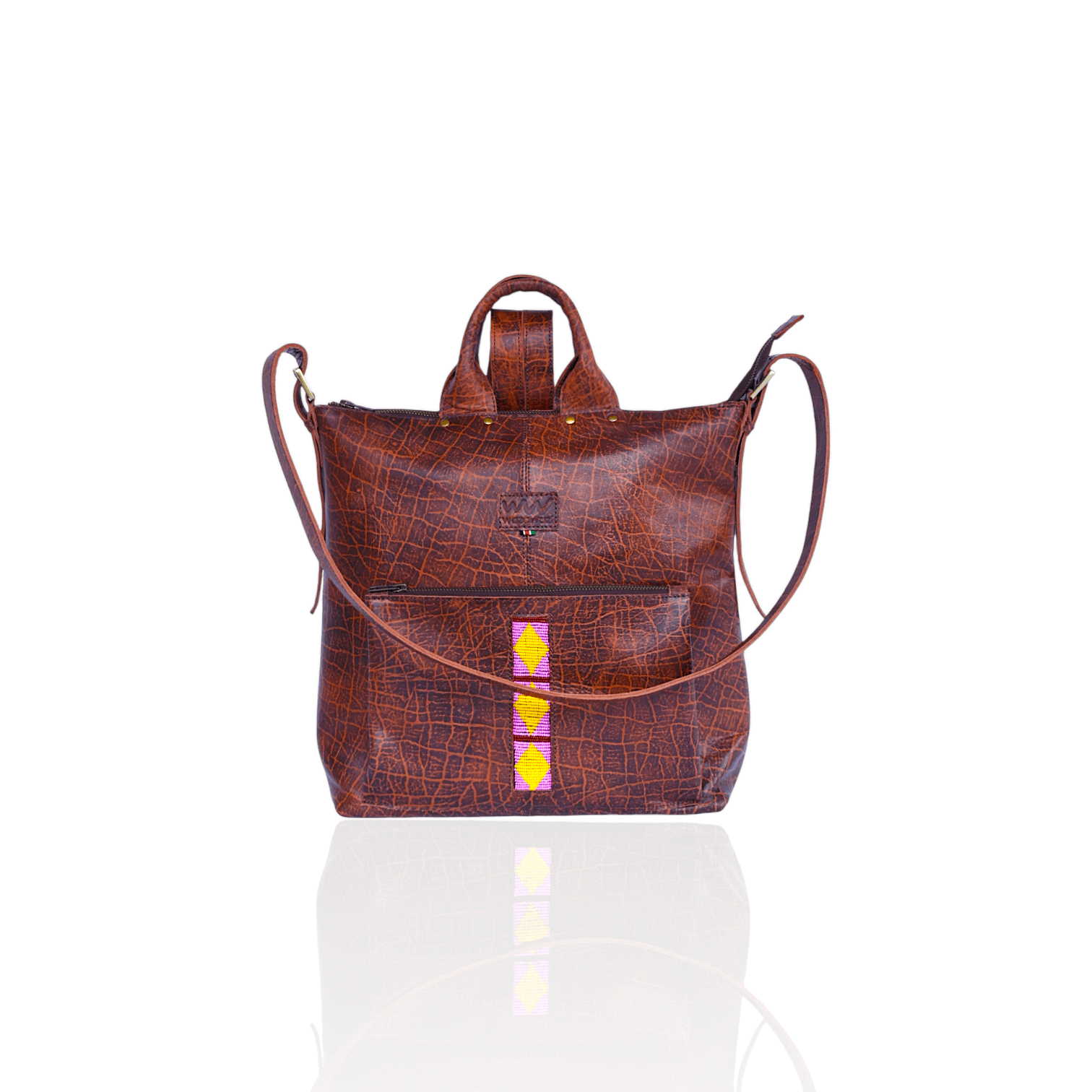 Mwende 3-in-1 Leather Bag | Versatile Modern Design