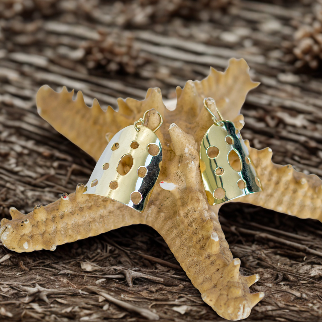 Chebet Mutai Golden Glow Earrings