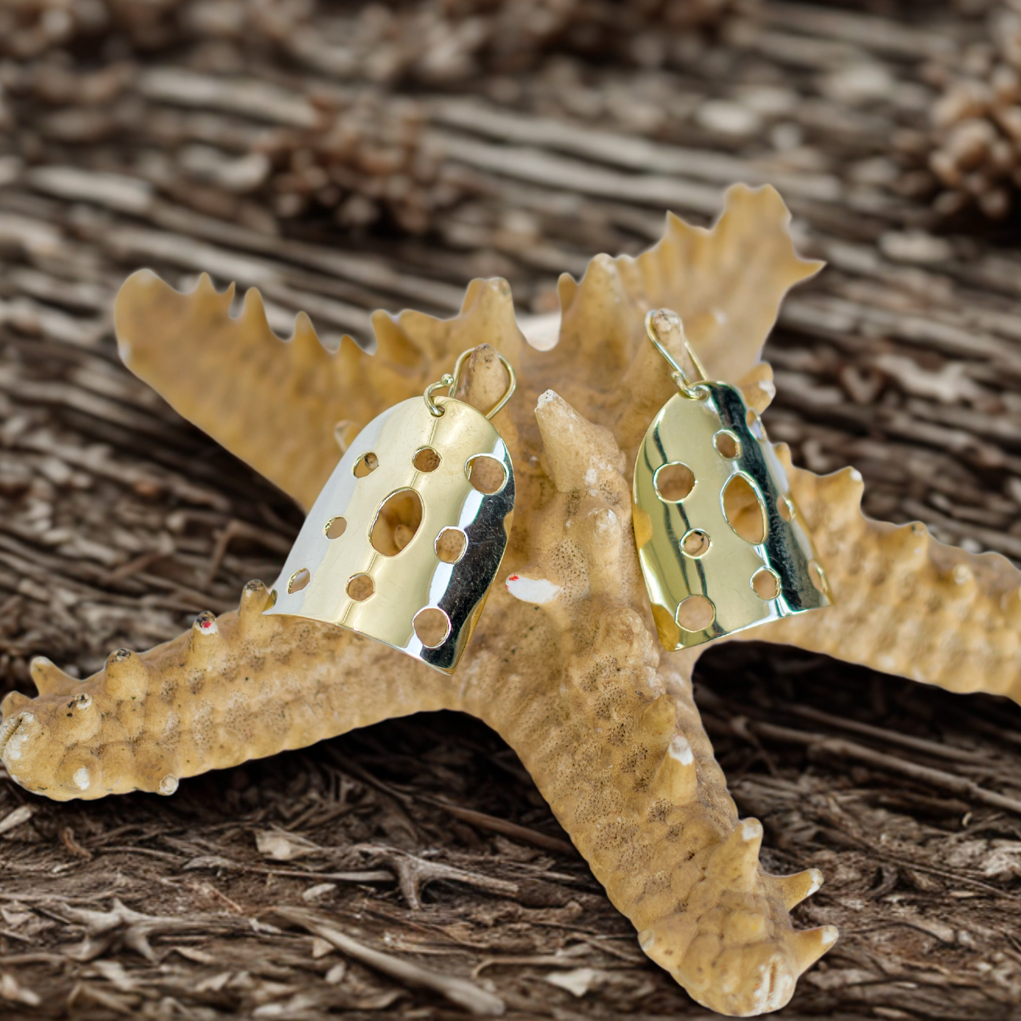 Chebet Mutai Golden Glow Earrings