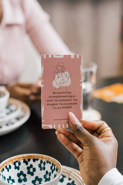 Affirmation Cards for Mums - Sinzia Mommy Affirmation Cards | Mindful Gift for New Mothers