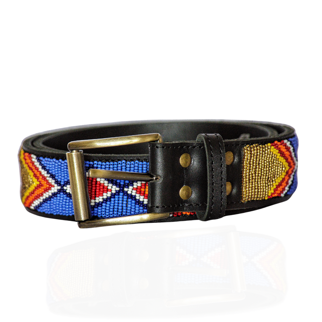 CUSTOM BEADED BELT