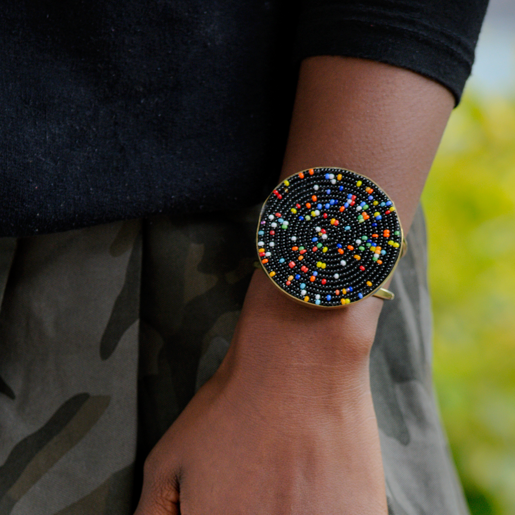 Safari Glow Beaded Bracelet