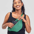 Fanny Pack Leather Crossbody Bag