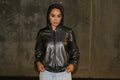 Vegan Leather Jacket - Charm Gunmetal | Māori Luxury Fashion