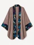 Luxury Open-Front Poncho