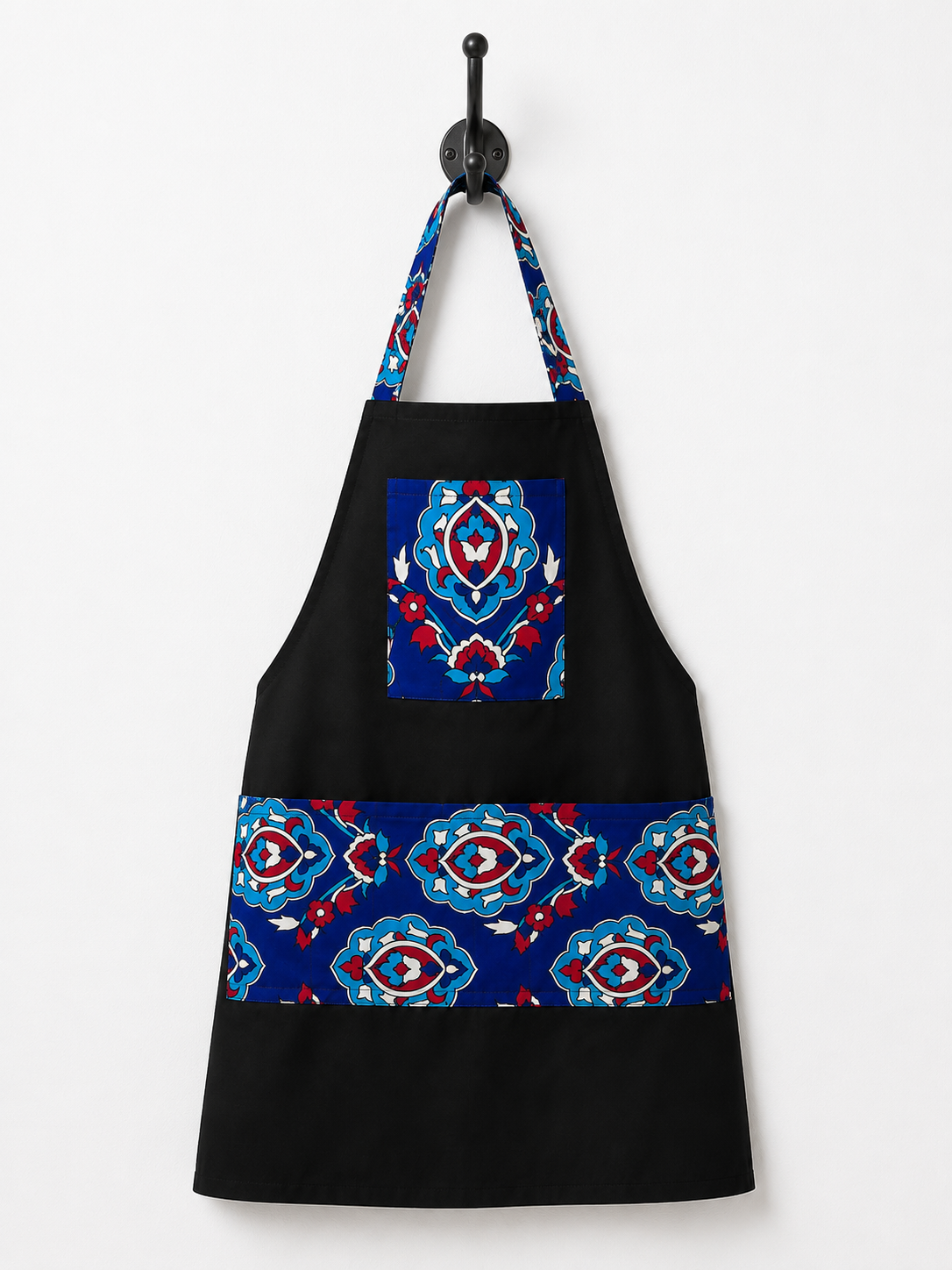 Royal Indigo Artisan Host Apron | Premium Cooking, Baking & Creative Apron