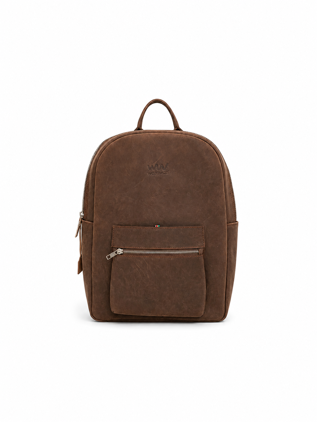 Amira Leather Backpack - Mocca