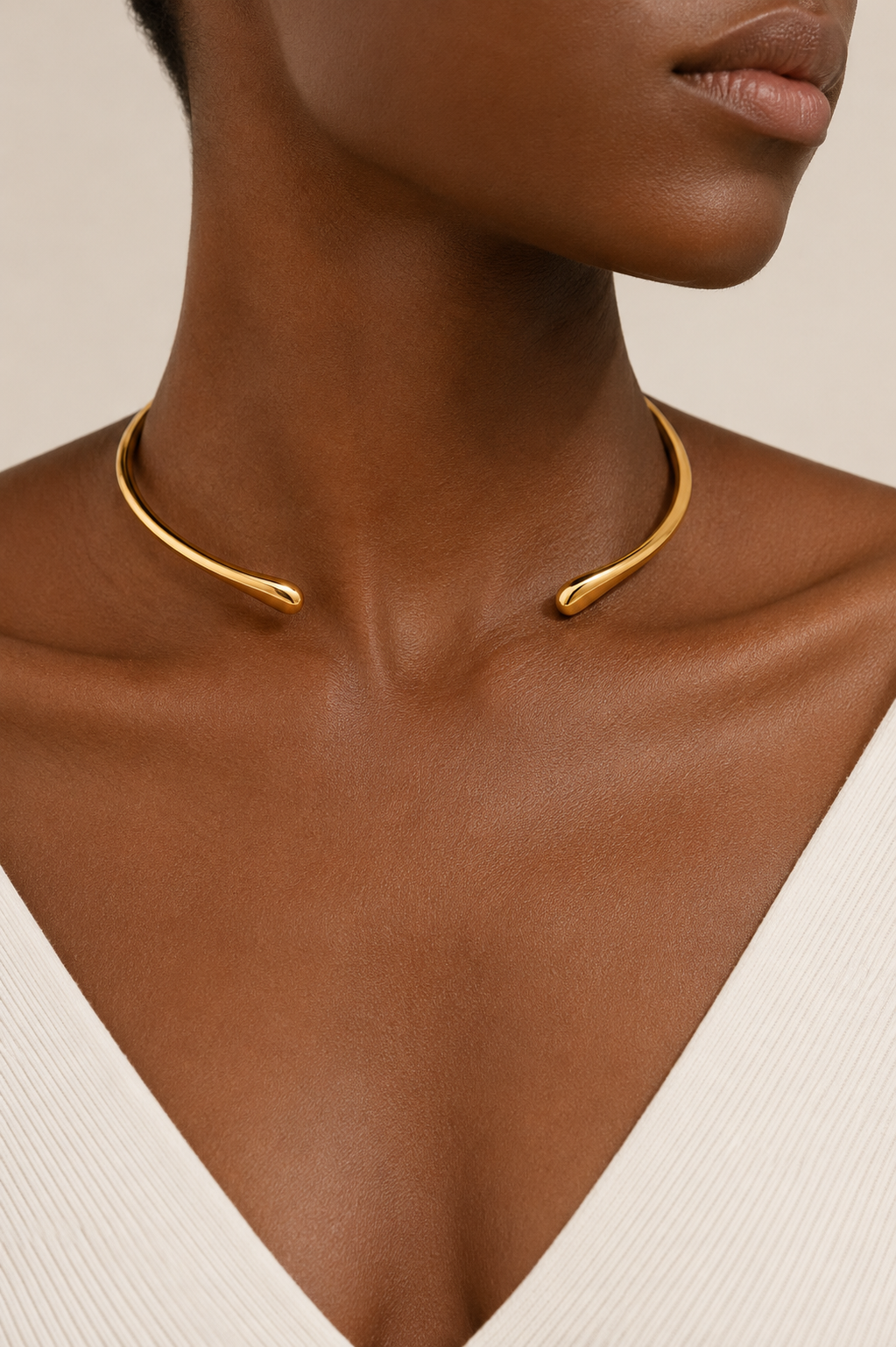 Ella Handmade Brass Choker