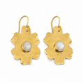 CM Flower Brass Earring (Short)