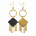 Diamond Fringe Earrings