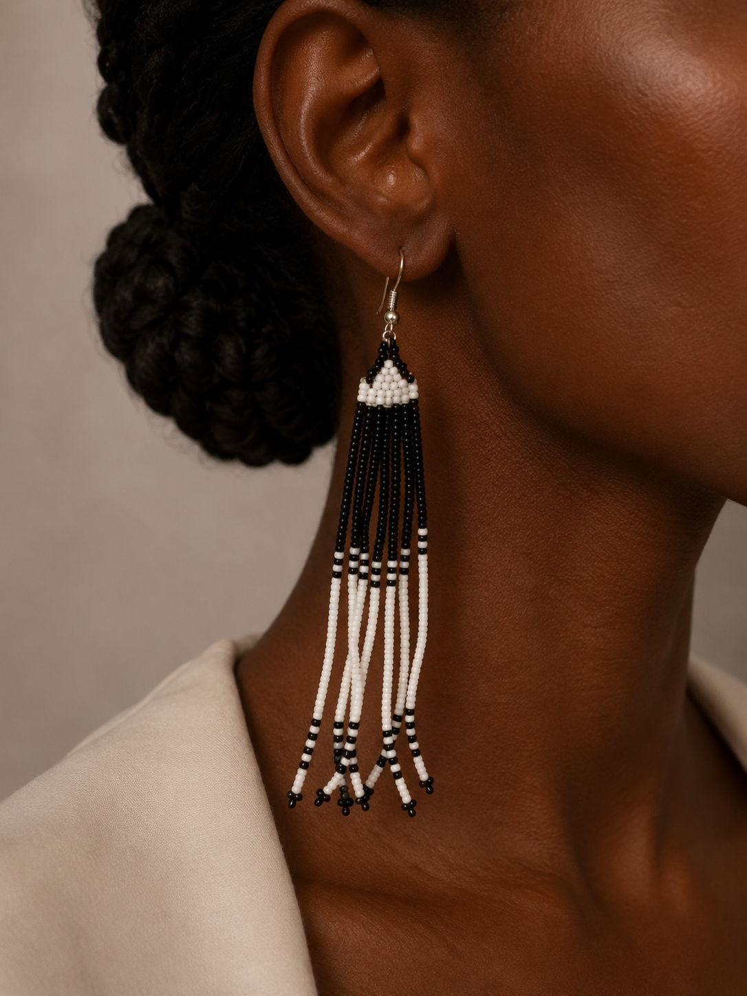 Dangle Beaded Earrings