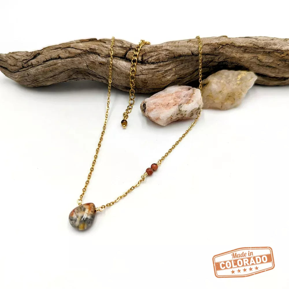 Crazy Agate Necklace