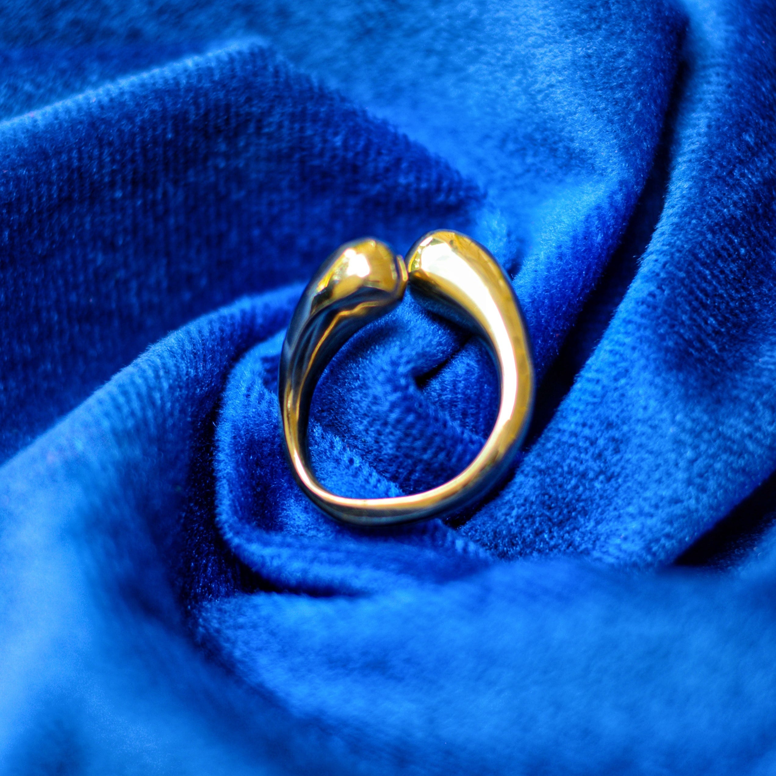 Dole Twisted Brass Ring