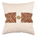 The Etta Ochre | Bogolan Handwoven Cushion Cover