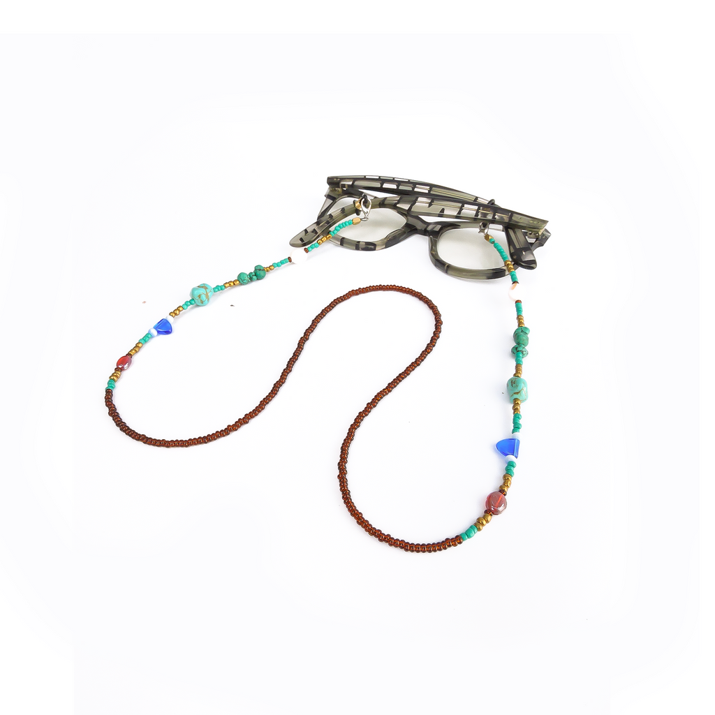 Chebet Mutai Eye Glasses Chain Beaded
