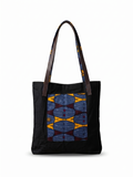Bet Canvas Tote - African Print Detail