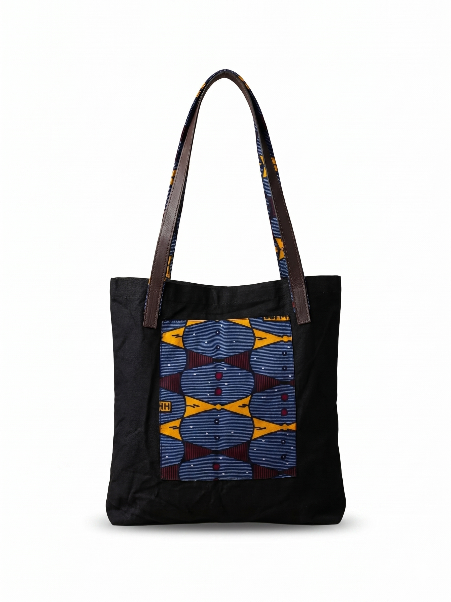 Bet Canvas Tote - African Print Detail
