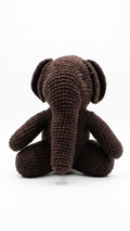Tembo Crochet Elephant Doll - Black