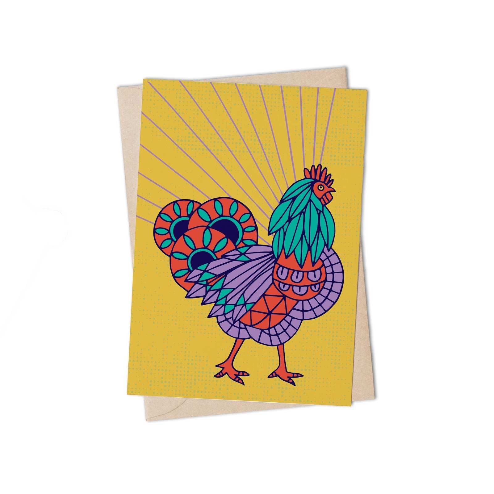 Greeting Cards - Rooster