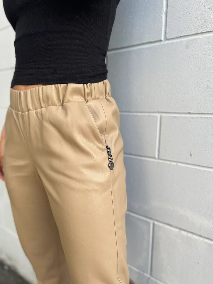 Ngākau Charm Vegan Leather Pants