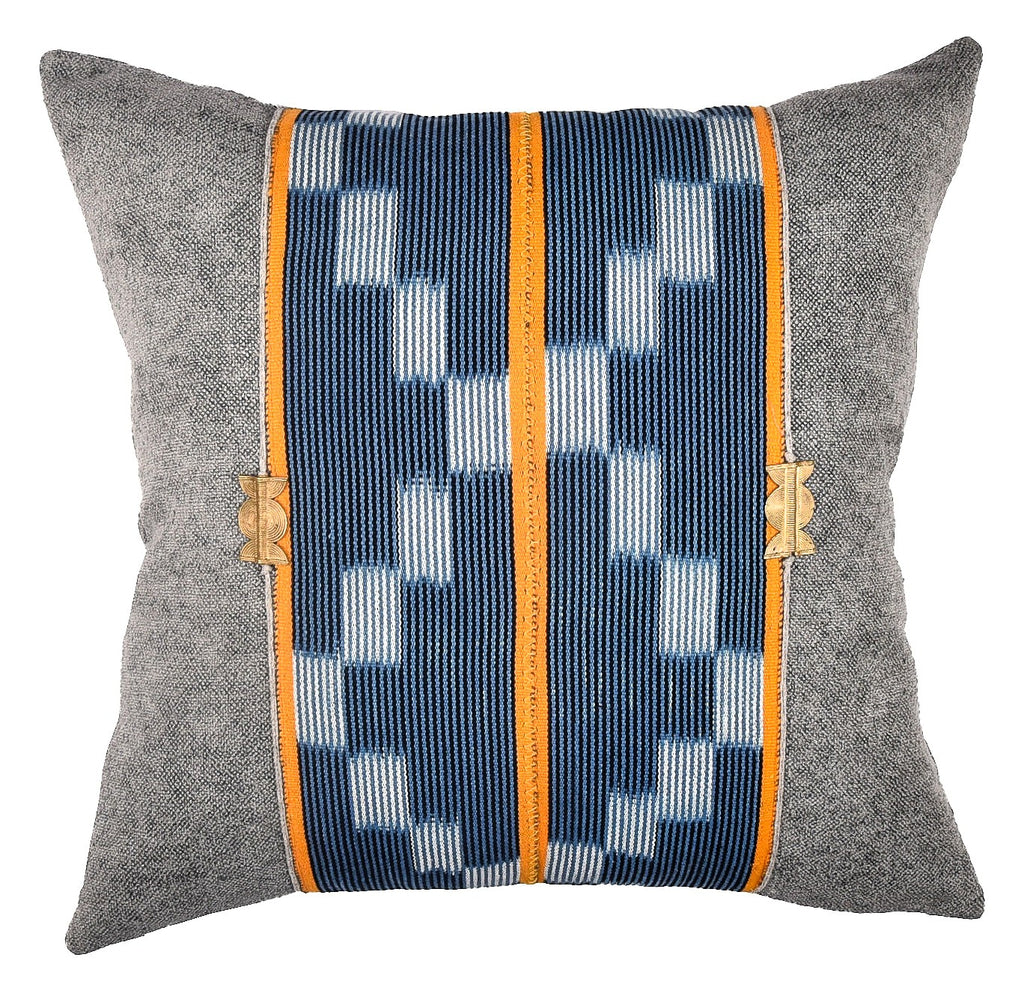 The Little Bangolo | Baoulé Handwoven Cushion Cover