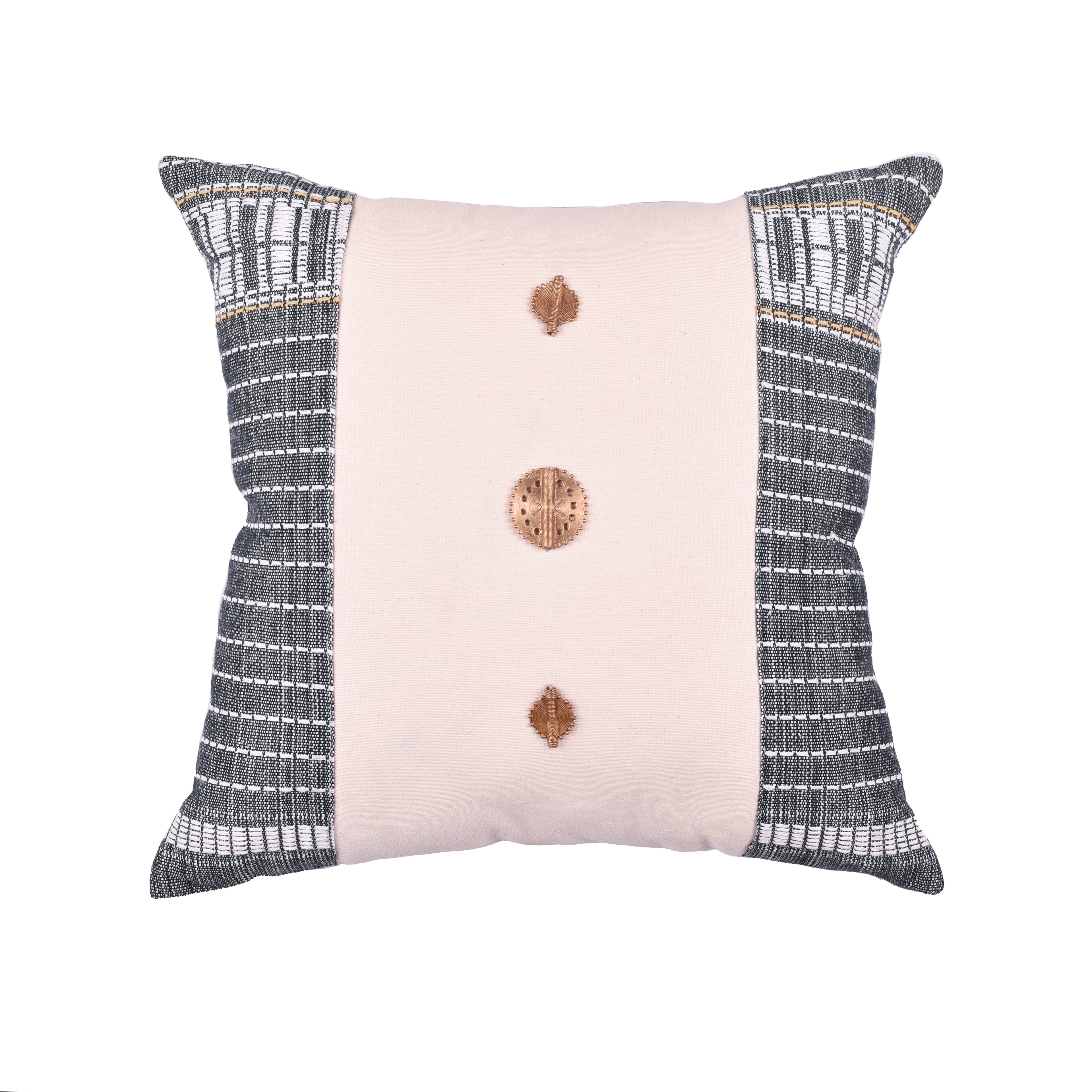 The Senufo Biege | Senufo Handwoven Cushion Cover
