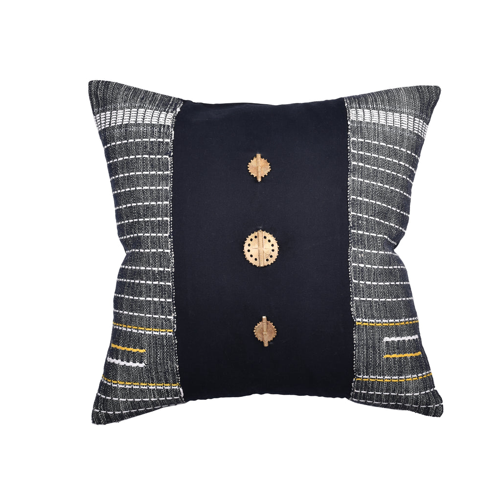 The Senufo Blue | Senufo Handwoven Cushion Cover