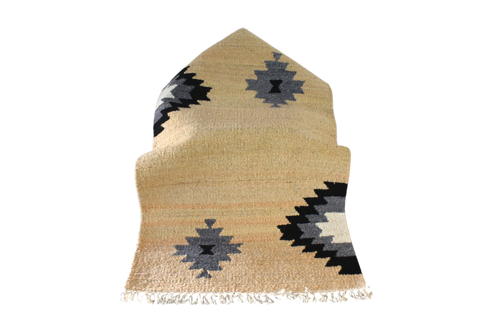 Wool Kilim Carpet – Classic Handwoven Wool Rug for Timeless Interiors