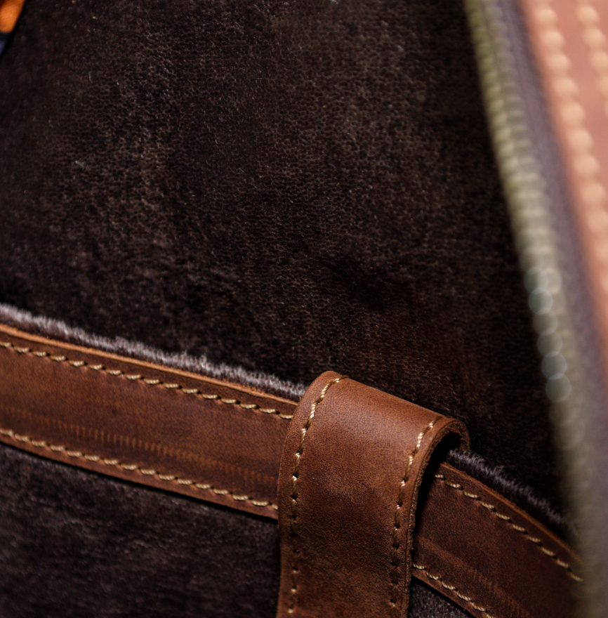 Amira Tan Leather Backpack