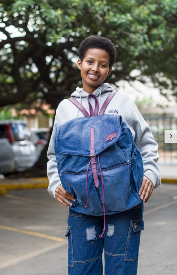 Denim Tiru Backpack