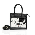 Wambui Mini Black/Hair On Handbag