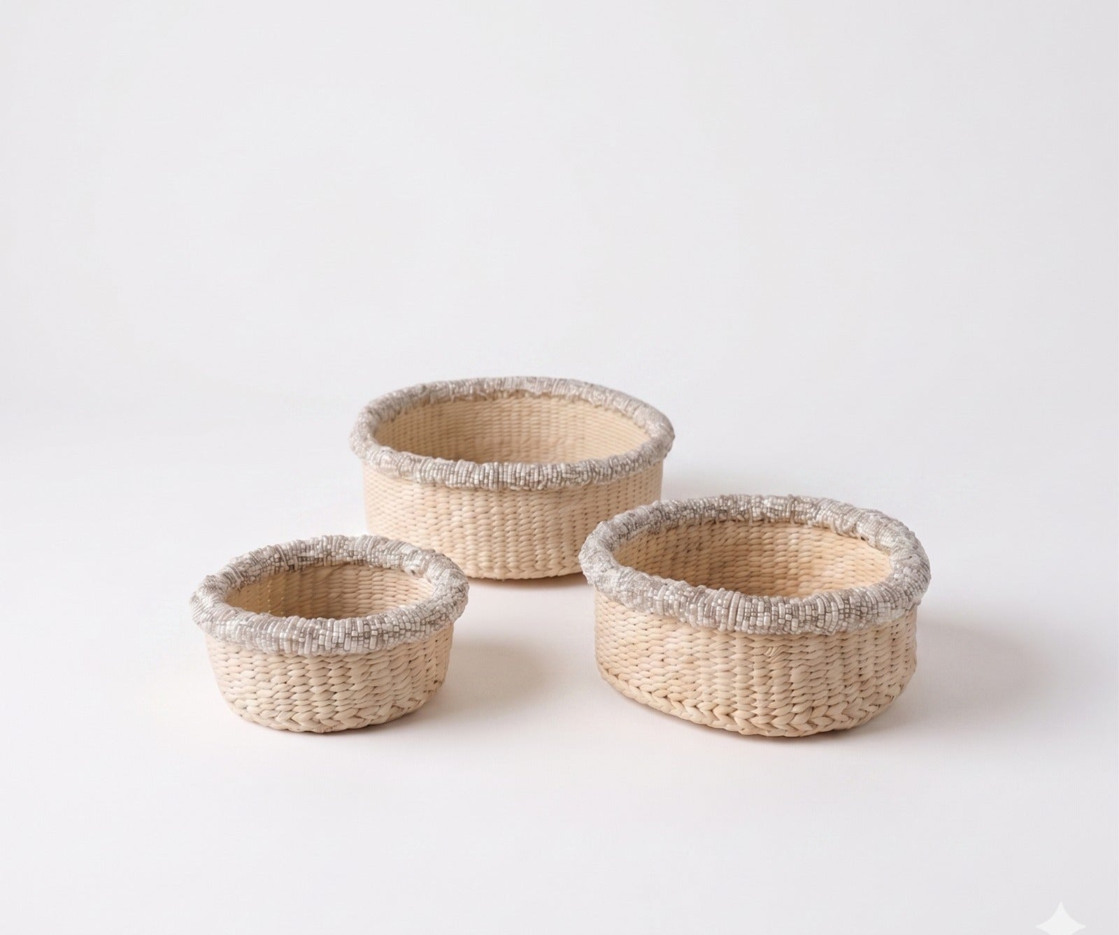 Handwoven Tray Baskets