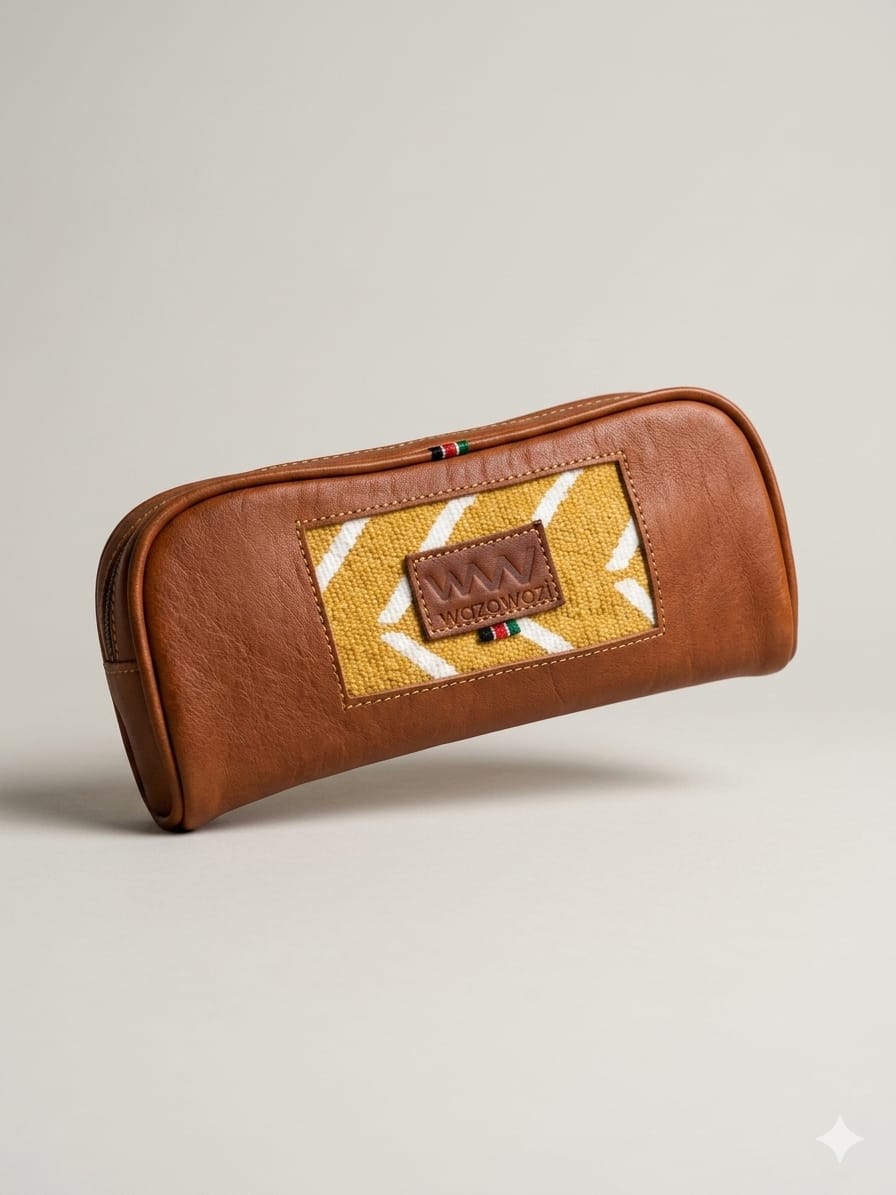 Ciru Wash Bag With Mudcloth