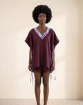 Nakma Limited Kimono – Burgandy