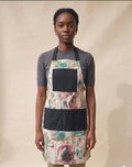 Premium Artistic Kitchen Apron with Pockets | Unisex Cooking Apron