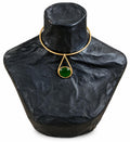 Handmade Recycled Brass Teardrop Choker | Made in Kenya