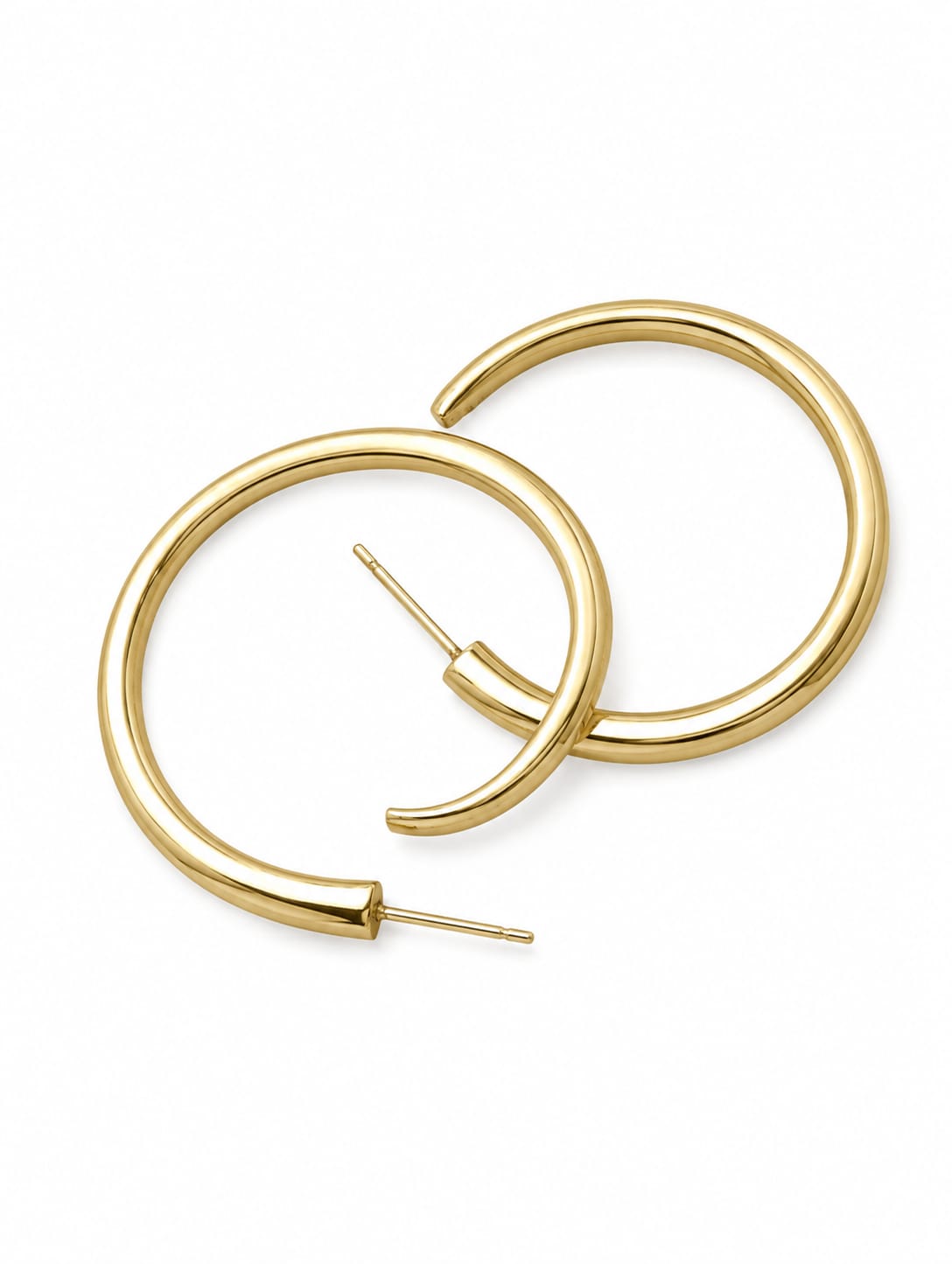 Geometric Hoop Earrings - Elegant Geom Hoop Earring