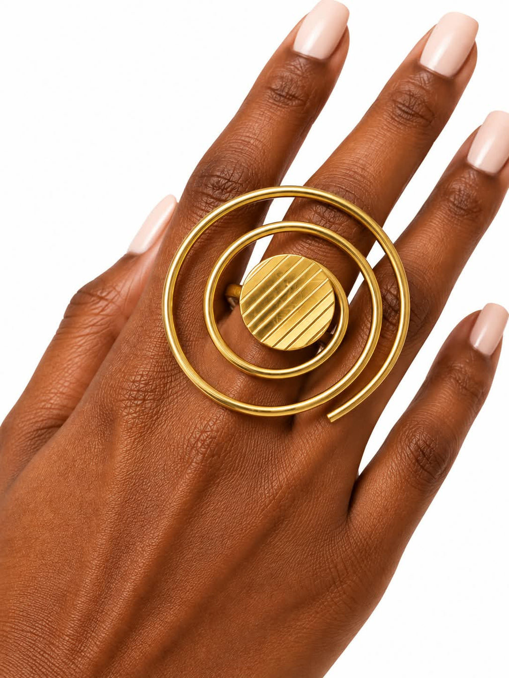 Oversized Statement Ring – Sura | Handmade in Kenya