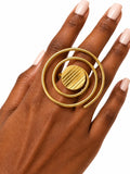 Oversized Statement Ring – Sura | Handmade in Kenya