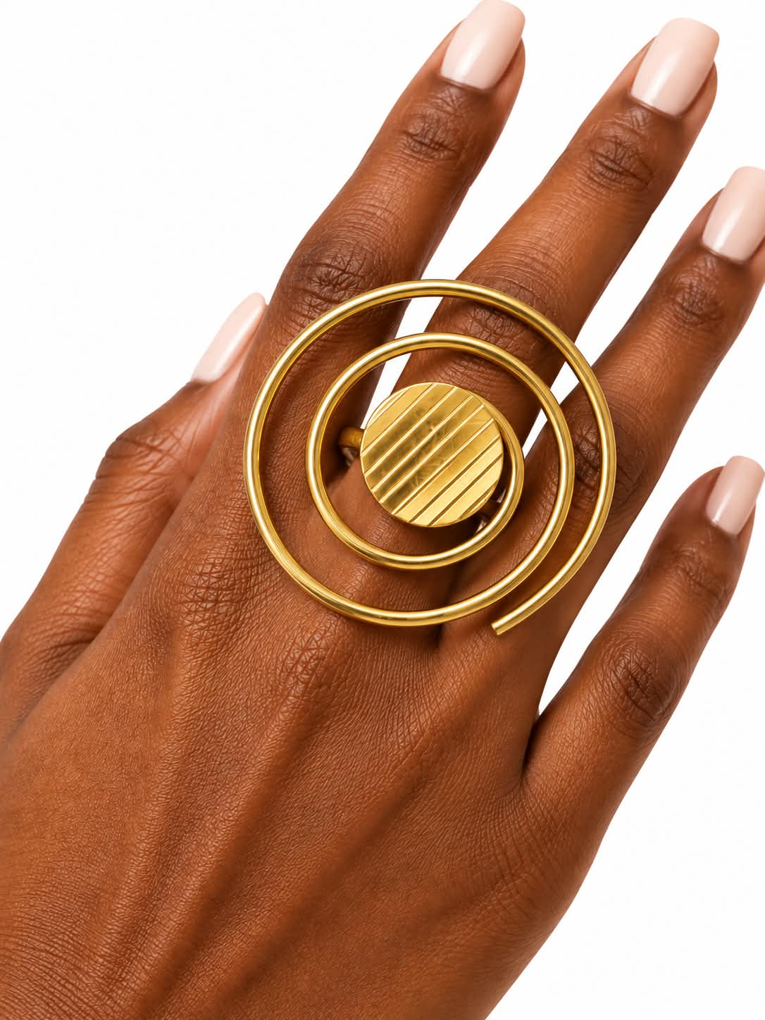 Oversized Statement Ring – Sura | Handmade in Kenya