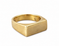 Statement Recycled Brass Ring - Amie Ring