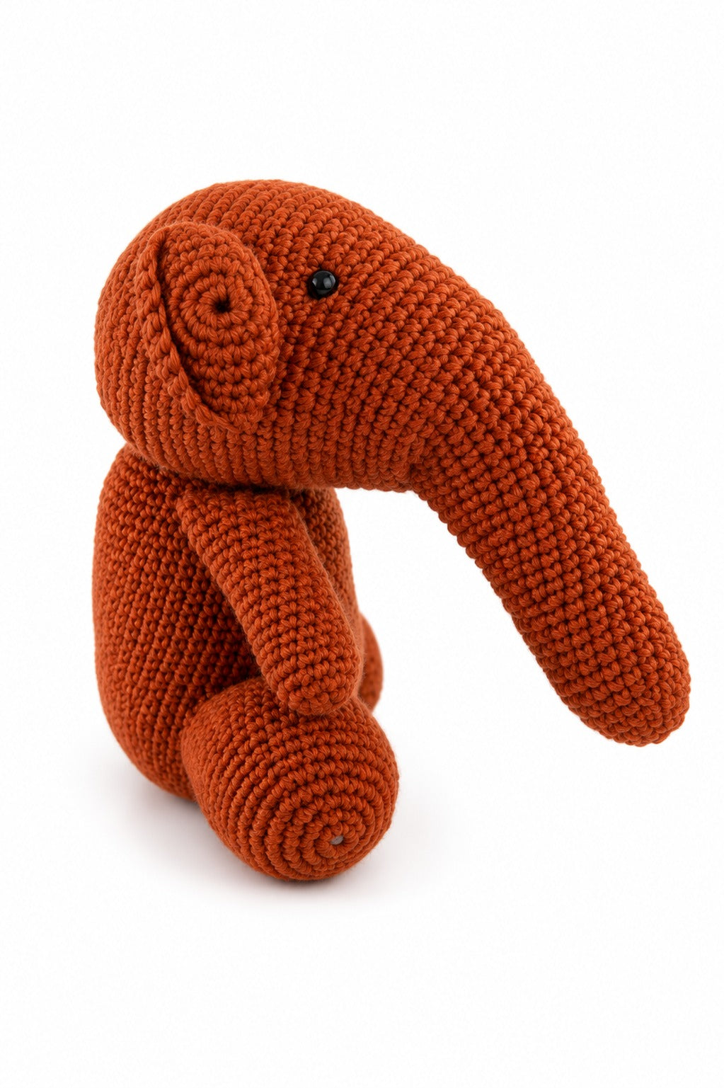 Handmade Crochet Elephant Doll – Artisan Toy Made in Kenya