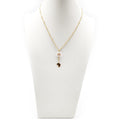 Map of Africa 24 Karat Gold Plated Pendant