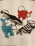 Beaded Animal keyring