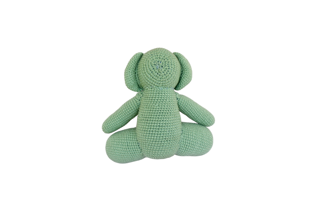 Tembo Crotched Elephant Doll - Mint Green
