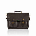 Wafula leather briefcase