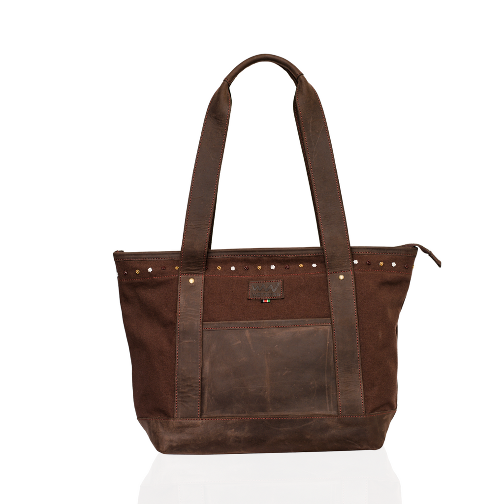 Siparo Canvas Tote Bag - Mocca