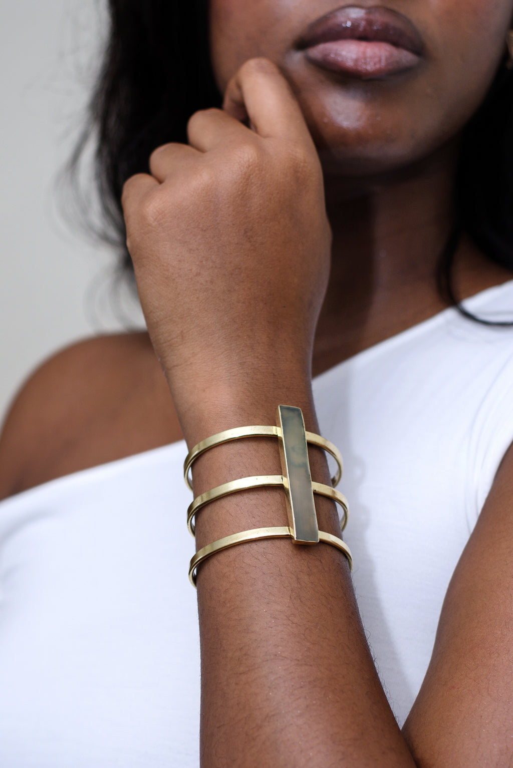 Chebet Mutai Triple Bar Bracelet
