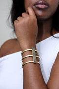 Chebet Mutai Triple Bar Bracelet