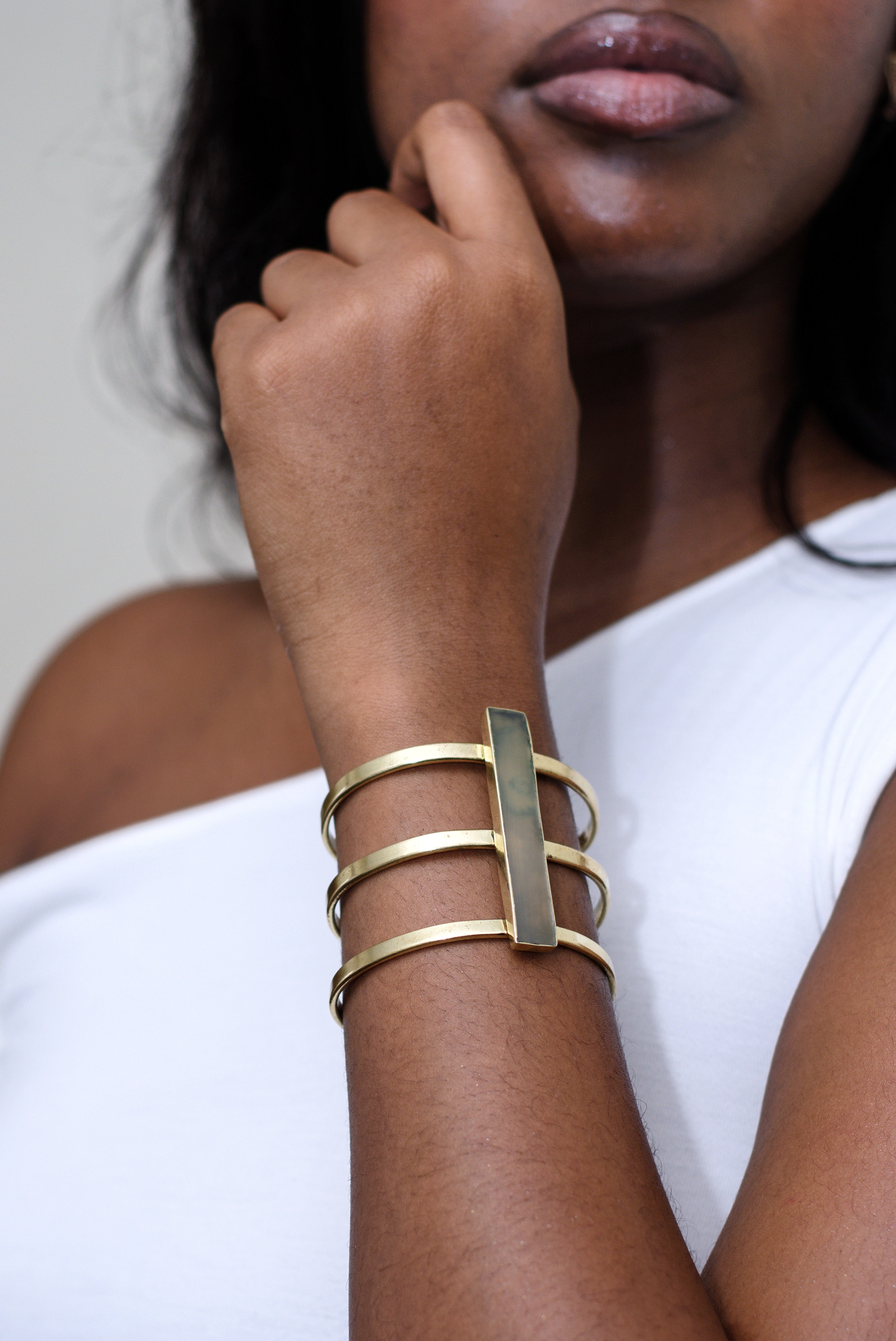 Chebet Mutai Triple Bar Bracelet